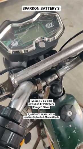 Tvs XL TO EV Bike Conversion All bikes Ev bike #ev #XL100 #Lithium #ev #battery #Tvs super#tvsmotor