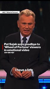 90K views · 1.5K reactions | Pat Sajak is signing off. | New York Post Trending Now | Facebook