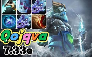 dota2 7.33E版本，中单宙斯对线火猫，Qojqva第一视角宙斯教学。_哔哩哔哩bilibili_DOTA2_游戏集锦