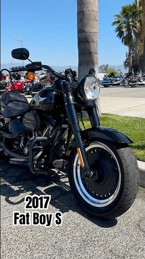 2017 Harley-Davidson Fat Boy S FLSTFBS | 2,500 Miles | Blacked-Out Power