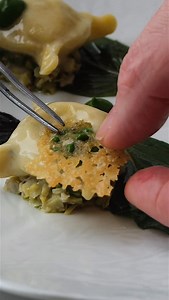 October reservations are now open on @resy — we look forward to welcoming you at Daniel! _ CASTROVILLE ARTICHOKE “QUADRO RAVIOLIS” Basil, Sunflower, “Barigoule” Consommé, Parmesan Tuile A seasonal expression of elegance on the plate. #restaurantdaniel | Restaurant Daniel