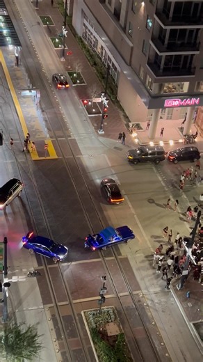 Birds Eye View 🤘🏽🌃#slab #swangas #slabculture #candypaint #poptrunk #houston #springbreak2026