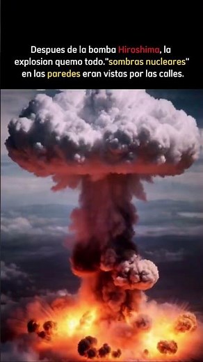 Una de las bombas mas destructivas de la historia #datoshistoricos #eventoshistoricos #guerras