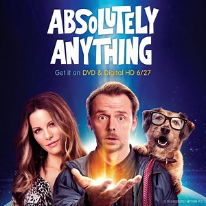 See Simon Pegg, Kate Beckinsale, and the voices of the Monty Python team and Robin Williams together in Absolutely Anything on DVD & Digital HD 6/27 http://apple.co/2thvbNX | 20th Century Studios Home Entertainment