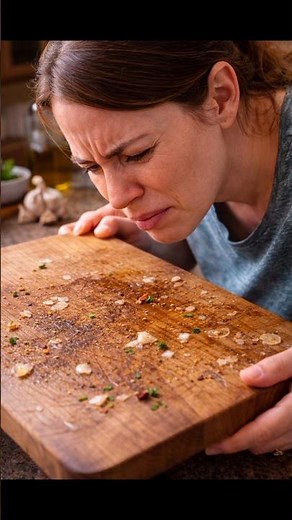 Remove Cutting Board Odor in Seconds!