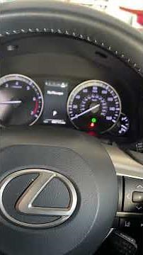 2018 Lexus ES350 maintenance oil change reset