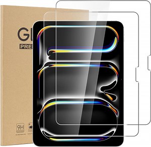 [Hot Item] Anti-Scratch 9h Hardness Tempered Glass Screen Protector for iPad Air 6th Generation/PRO 7th Generation iPad Air 13 Inch 2024