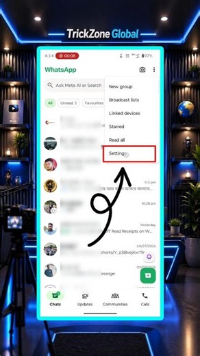 How to Unlock and Clear Locked Chats on WhatsApp | New Update 2026 #whatsapptips #shorts