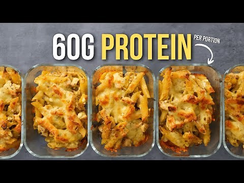 This High Protein Pasta Bake Changed EVERYTHING | Chicken Pesto Pasta Bake
