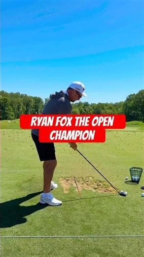 Ryan Fox has a very unique golf swing but it is so effective #golfswing #playbettergolf #theopen