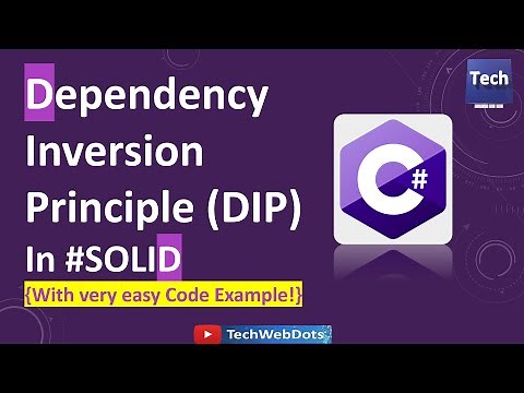 Dependency Inversion Principle (DIP) | C# | with very easy code example | in SOLID Design Principles