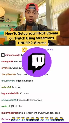 How To Setup Your FIRST Stream on Twitch Using Streamlabs UNDER 2 Minutes. #streamingtips #twitchtips #howtostreamontwitch #haitiantwitch #streameruniversity | Jeff Jeudy