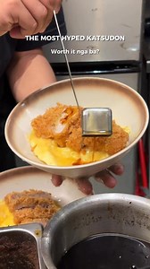 Finally tried the most hyped up katsudon in the Metro 🥩 Its ok naman if you have a different take, at the end of the day, it all boils down to preference, but I really did enjoy @katsudonyasaiko ✨ #foodieph #foodstagram #wheretoeatph #cookingph #katsudon | Jowjow Eat-choy