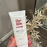 I'M SORRY FOR MY SKIN Lacto Aqua Sun Cream SPF50, Korean Skincare Moisturizing Sunscreen for Face & Body, Light Texture, Does Not Leave White Marks, Suitable for Black Girls, Travel Size 1.69 fl oz