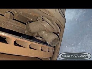 BENDIX K097846SC BRAKE DISC CALIPER PSITON BROKEN CALIPER REPLACEMENT FREIGHTLINER CASCADIA