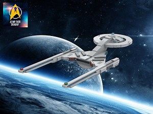 LEGO MOC-24494 USS Discovery NCC-1031 (Space 2019)