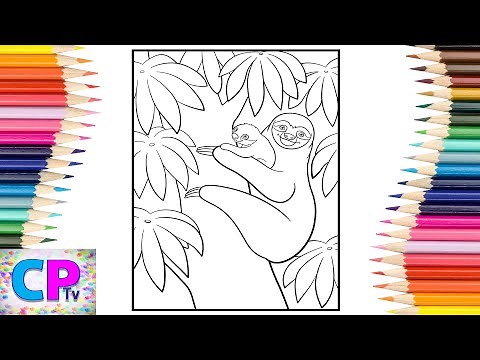 Sloths Coloring Pages/Wild Animals Coloring Pages/Diviners - Savannah (feat. Philly K) [NCS Release]