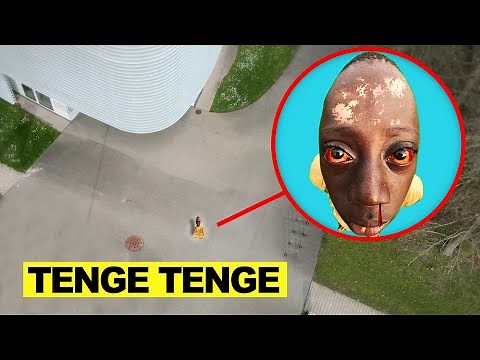 DROHNE überwacht TENGE TENGE in REAL LIFE um 3 UHR MITTAGS!!