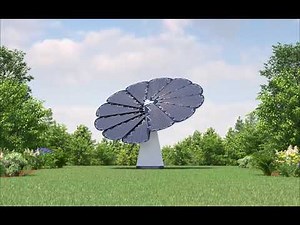 Smartflower solar energy system