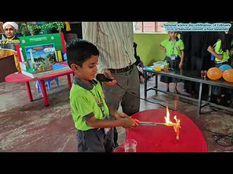 Science experiment on "water, fire and paper"
