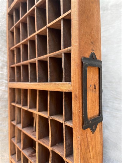 Antique Wooden Printers Tray Printers Letter Press Drawer Shadow Box EMTY Two Handles - Etsy