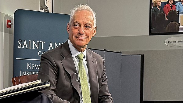 Potential 2028 Democratic presidential contender Rahm Emanuel says ‘tough times… require a tough leader’