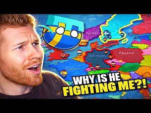 I Played as Sweden… and Germany INSANTLY Declared War! (Dummynation)