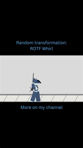 Random transformation: ROTF Whirl #transformer #autobots #sticknodes #animation