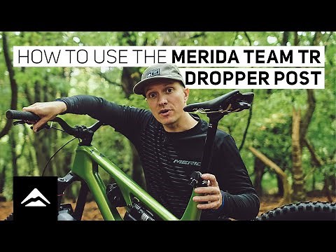 How to adjust the MERIDA TEAM TR dropper post | 30-230 mm travel adjustable seat post