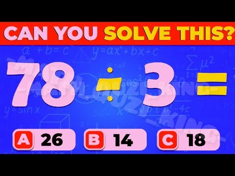 1. Math Quiz ke Type​Math quizzes alag-alag levels par hote hain:​Speed Math Quiz:
