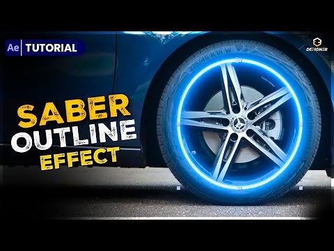 Animated Saber Effect | Adobe After Effect | Easy Tutorial