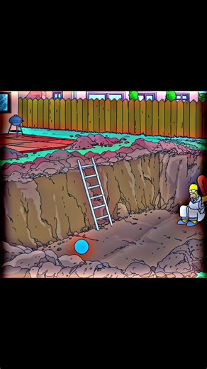 Homer Simpson's Endless Pit Adventure in America