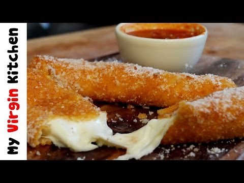 HOW TO MAKE MOZZARELLA STICKS