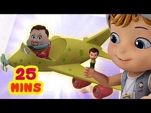 Finger Family - Vehicle Songs | Infobells Nursery Rhymes for Children - Videos For Kids