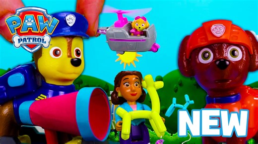 The Balloon Animal Are Floating Away! 🎈 | PAW Patrol | Toy Play | Compilation