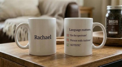 Language Matters Autistic Pride Identity-first Language Coffee Mug Gift - Etsy