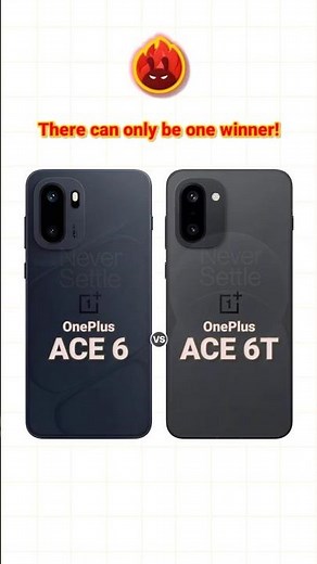 OnePlus Ace 6 vs OnePlus Ace 6T — Which One Is the Best? #smartphone #tech #oneplus