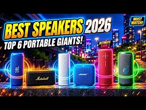 Best Portable Bluetooth Speakers 2026: Ultimate Value & Sound Tested!