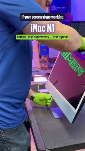 Why This iMac M1 Screen Stopped Working #shorts