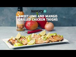 How to Make Lime and Mango Grilled Chicken | Take 5 | SavoryOnline