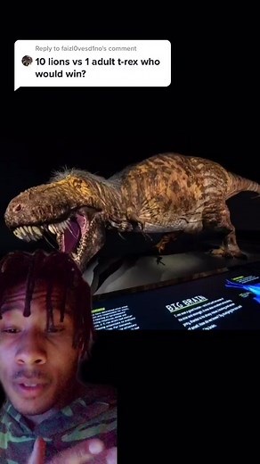 Lion vs T-Rex: Epic Battle in Jurassic World!