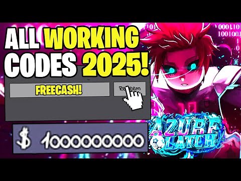 *NEW* ALL WORKING CODES FOR AZURE LATCH IN OCTOBER 2025! ROBLOX AZURE LATCH CODES