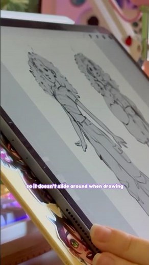 My Cozy Digital Art Desk Setup ✨ #digitalart #cozydesksetup #procreate #artstudio #shorts