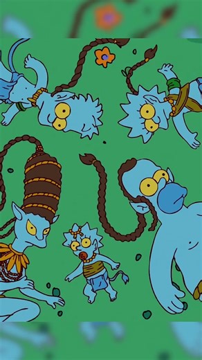 Avatar e Simpsons: Edição Engraçada e Criativa!