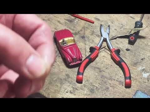 The Repair Shed: How To Repair A Dinky Windscreen