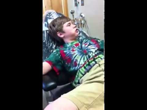 Funniest dentist trip ever! Laughing gas