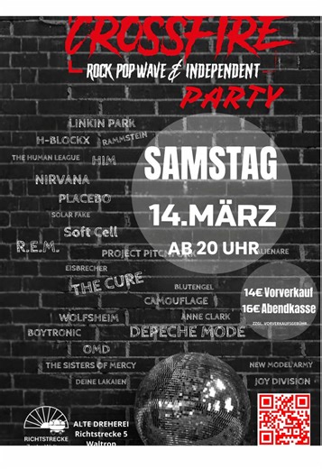 CROSSFIRE LIVE - Die ultimative Party in Waltrop