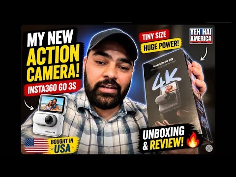 “I Bought Insta360 GO 3S in USA 🇺🇸 — Unboxing + Honest Review (Worth It?)” POV Vlog