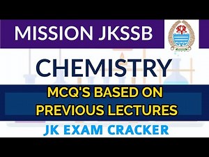 MCQ's Based on Previous lectures I MISSION JKSSB I By Anshika Ma'am