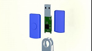 EASTBULL 2GB Flash Drive 100 Bulk USB 2.0 Fast Speed Flash Drives Pack Swivel USB Drives Pack (Blue, 100 Pack)